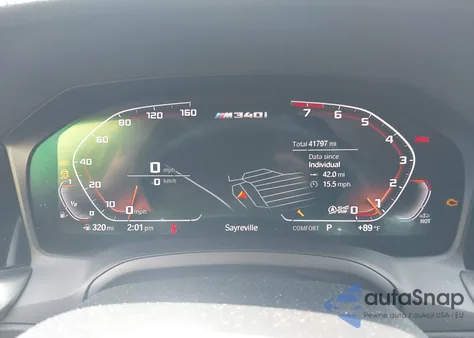 2020 BMW 3 Series M340I xDrive из США, поврежденный, VIN WBA5U9C00LFJ38517